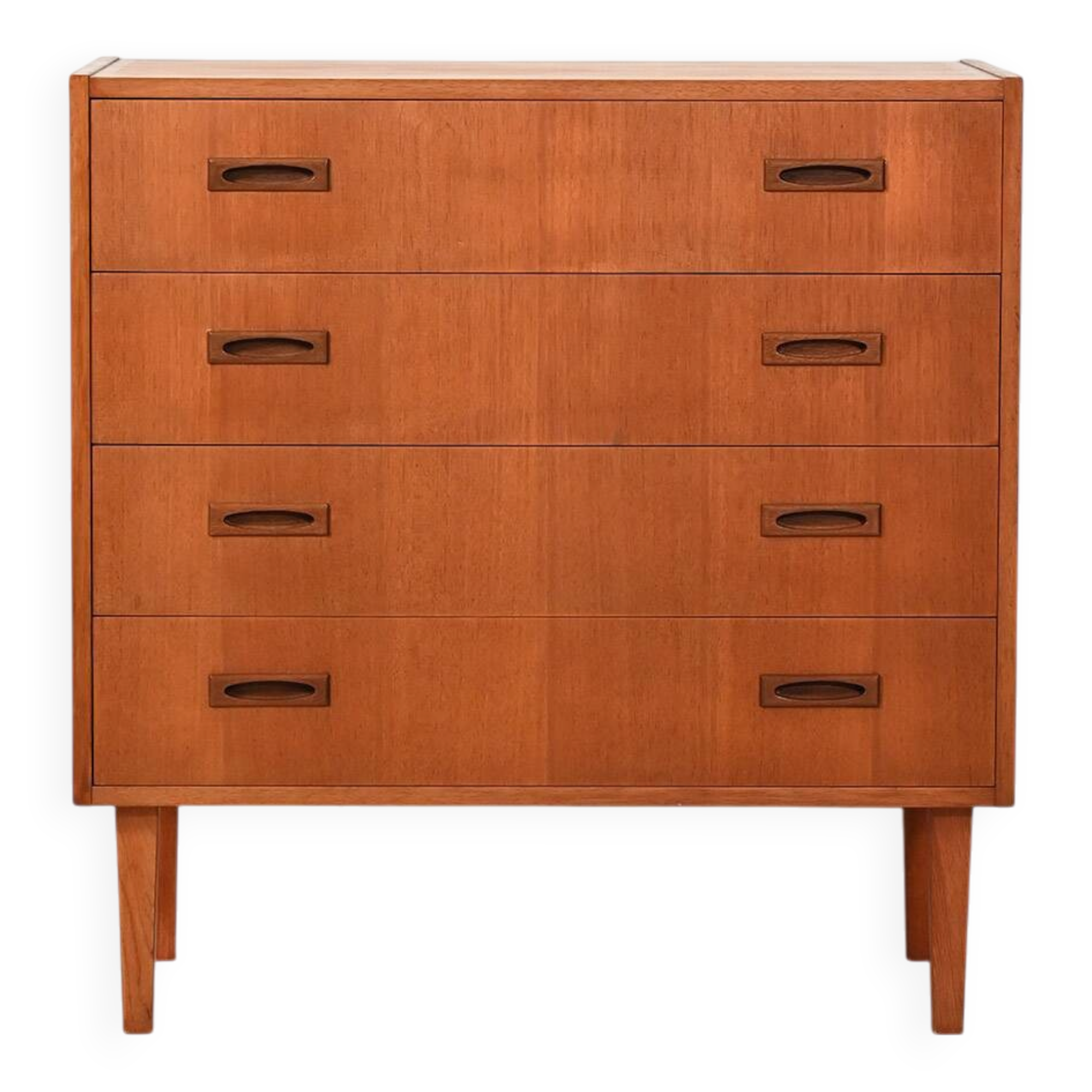 1960s Scandinavian teak chest of drawers