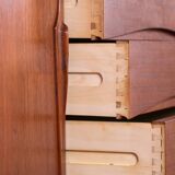 Large Danish Teak Sideboard by Axel Christensen for ACO Mobler 1960.