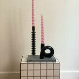 Candlestick candlestick design retro black