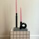 Candlestick candlestick design retro black