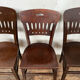 Series of 4 vintage Luterma bistro chairs 1920-1930