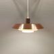 Hanging lamp, designed by Bent Karlby for Danish LYFA in 1968, model Troika.