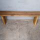Solid wood bench patinated 160cm