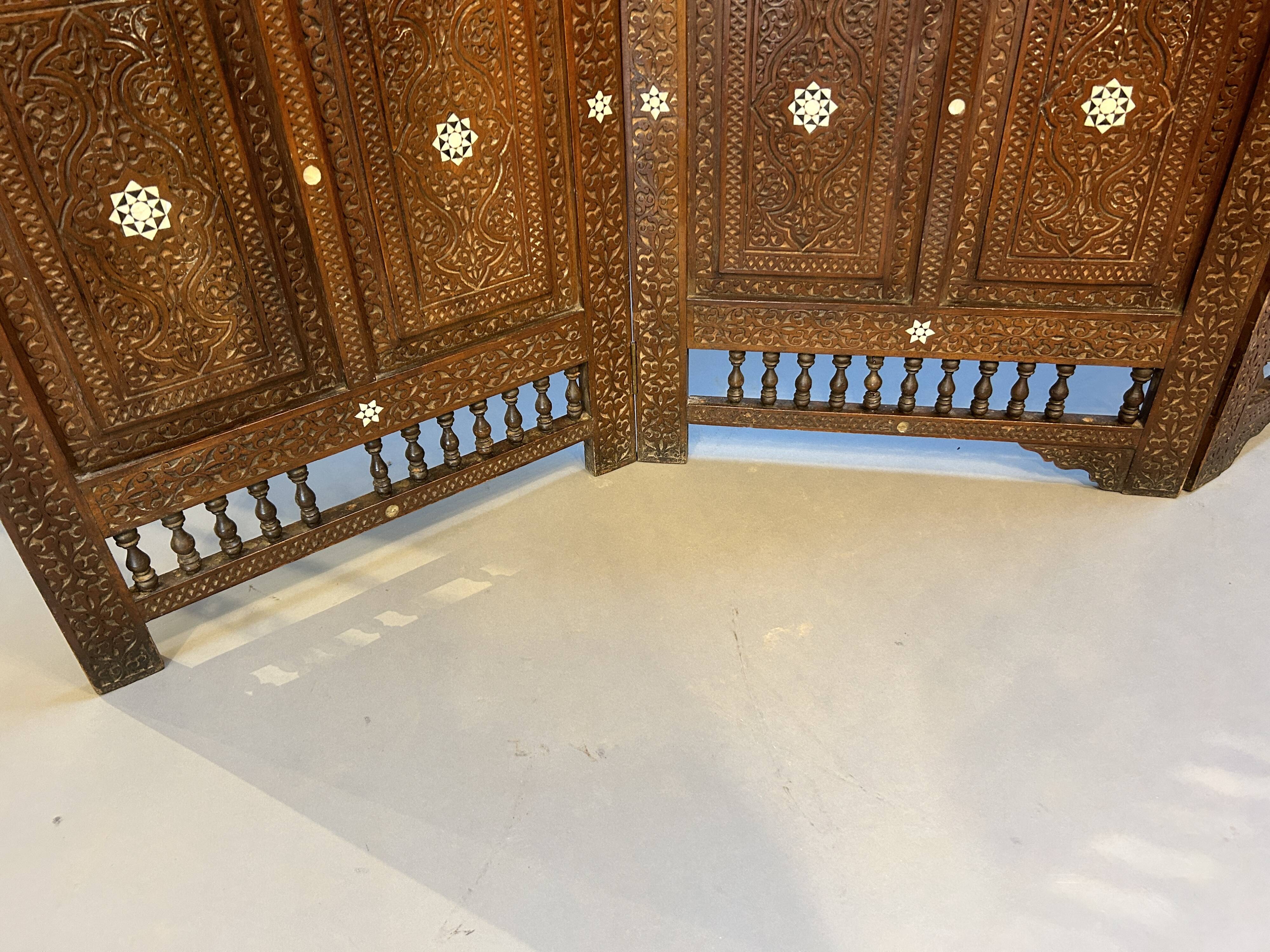 Moorish Ottoman Room Divider Screen
