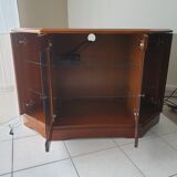 Design corner tv stand in solid wood