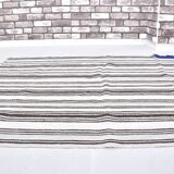 Vintage Handwoven Hemp Kilim Sku 3657