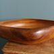 Fruit bowl pocket emptying in Monkey Pod Wood, Philippines