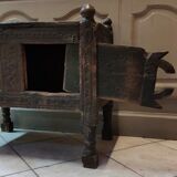 Small Afghan 19th Authentic Wedding Chest