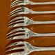 Christofle Marly 12 cake forks new condition