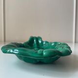 Vallauris ceramic leaf dish