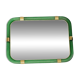 Italian Monumental Rectangular "Torciglione" Wall Mirror Murano Glass