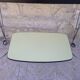 Side table / formica vintage yellow and black TV stand