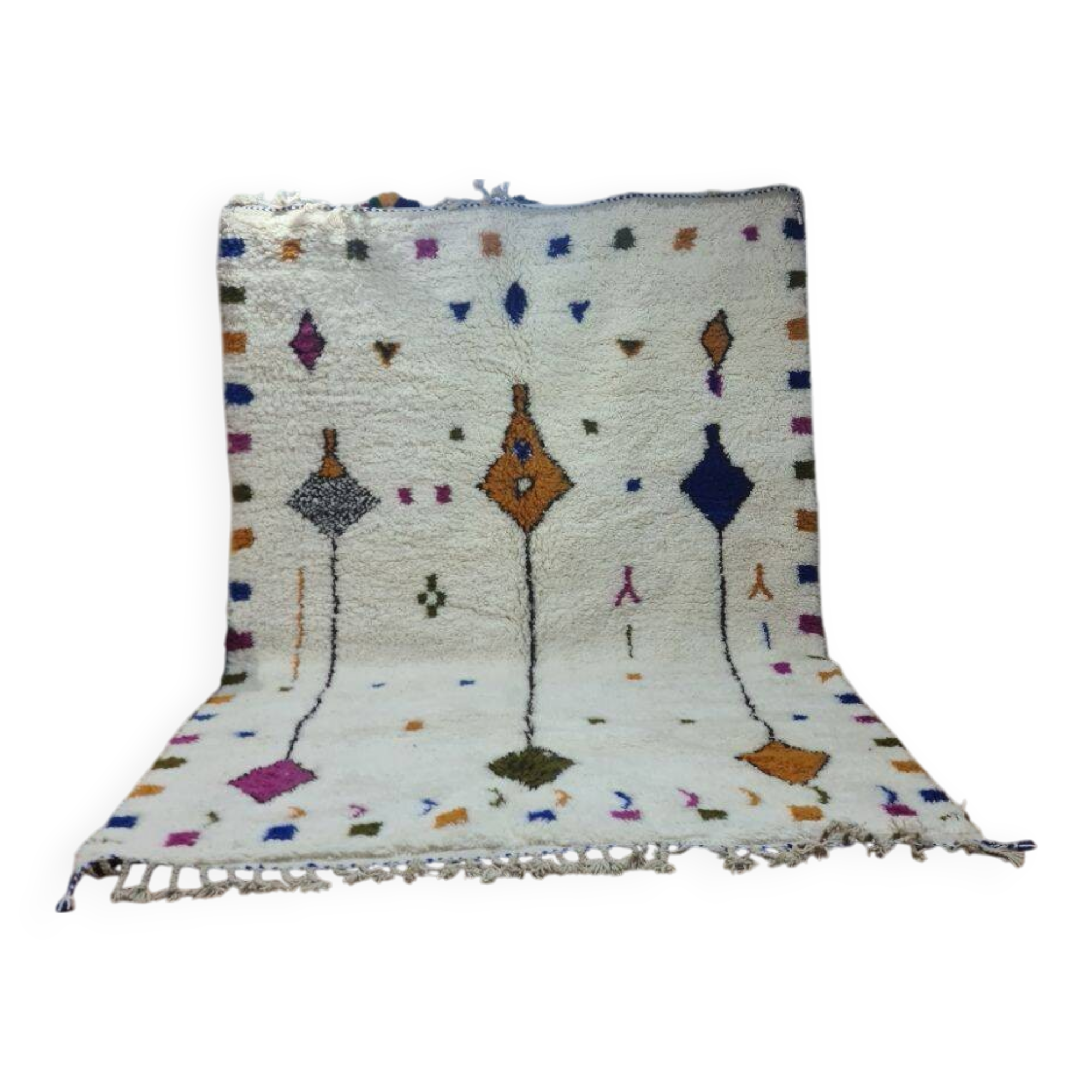 Handmade Beni Ouarain rug 300x200 cm