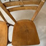 Lot de 2 chaises en bois