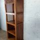 Meuble étagère bois exotique années 90