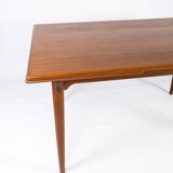Table à manger en teck avec des extensions de design danois des années 1960.