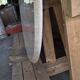 1970s travertine dining table