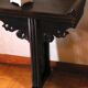 Large Chinese console in lacquered walnut, 19th century.