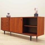 Teak sideboard, Danish design, 1970s, production: Denmark