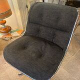Pollock armchair and ottoman