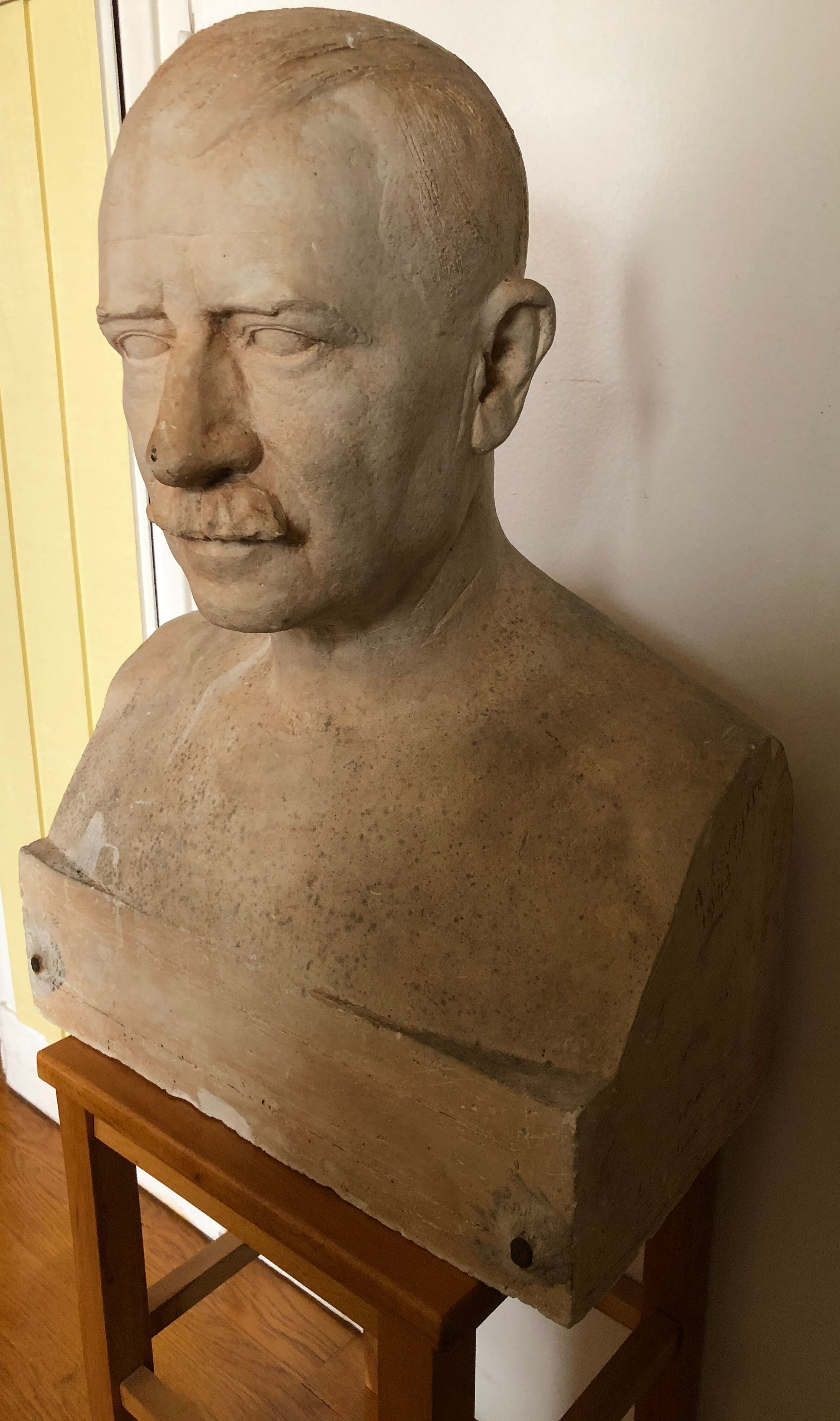 André Lavaysse: Bust of a man in a flat