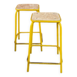 Pair of high stools