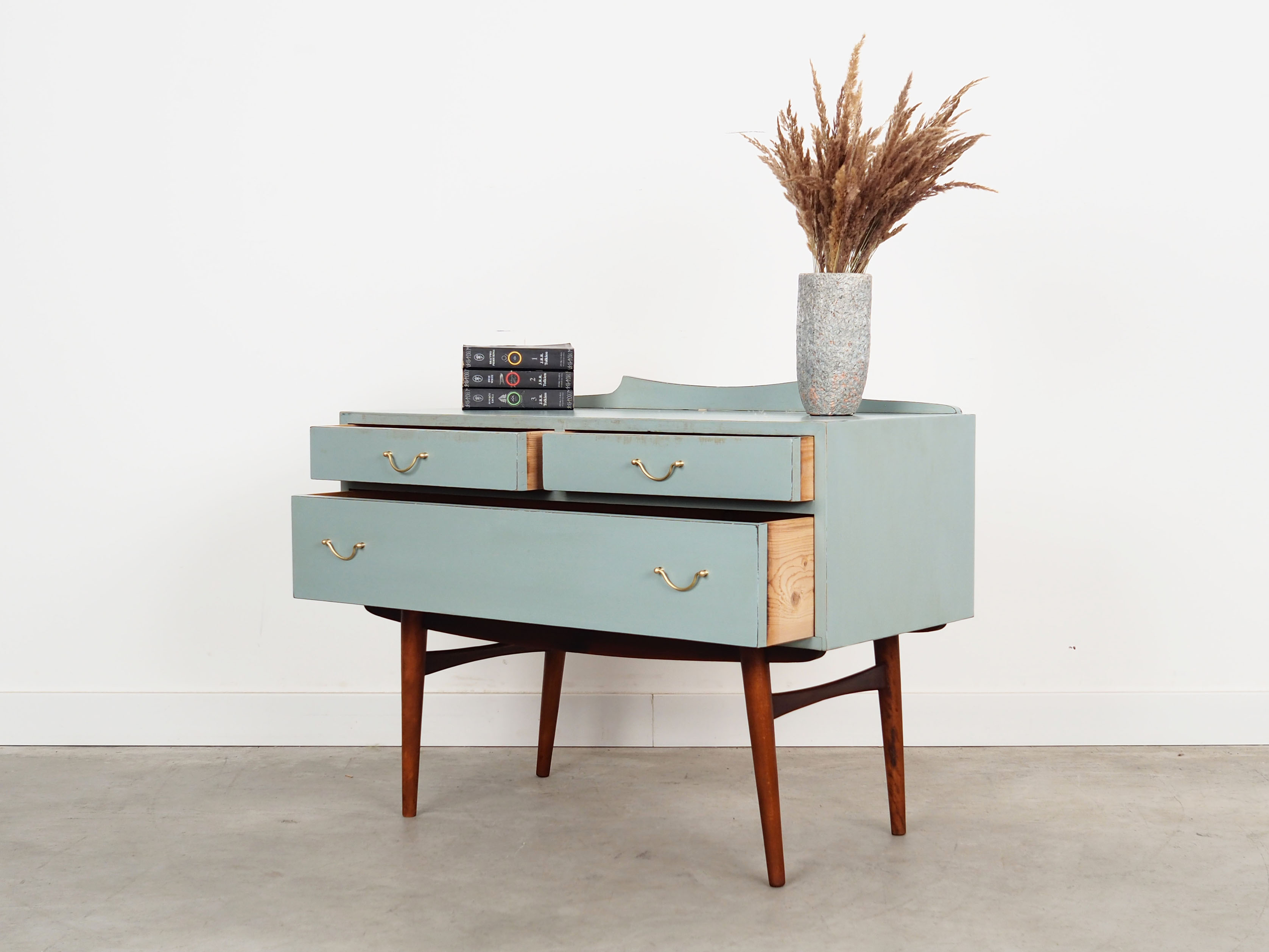 Beechwood chest of drawers, Danish design, 1970s, made in Denmark