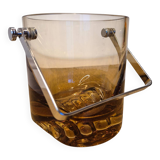Pierre Schneider smoked glass ice bucket