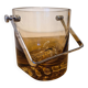 Pierre Schneider smoked glass ice bucket