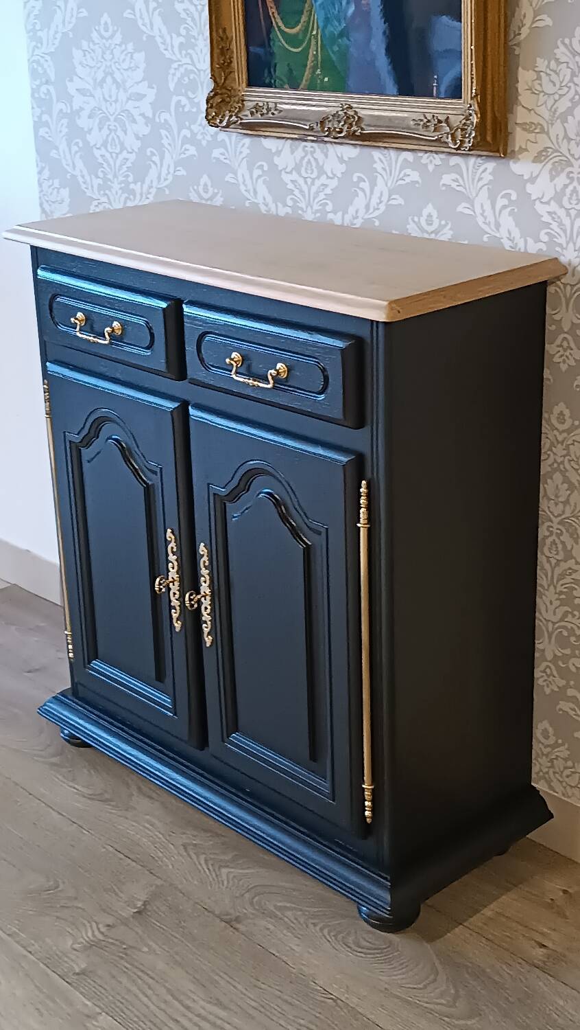 Parisian buffet in solid oak