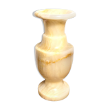 Marble onyx candle holder