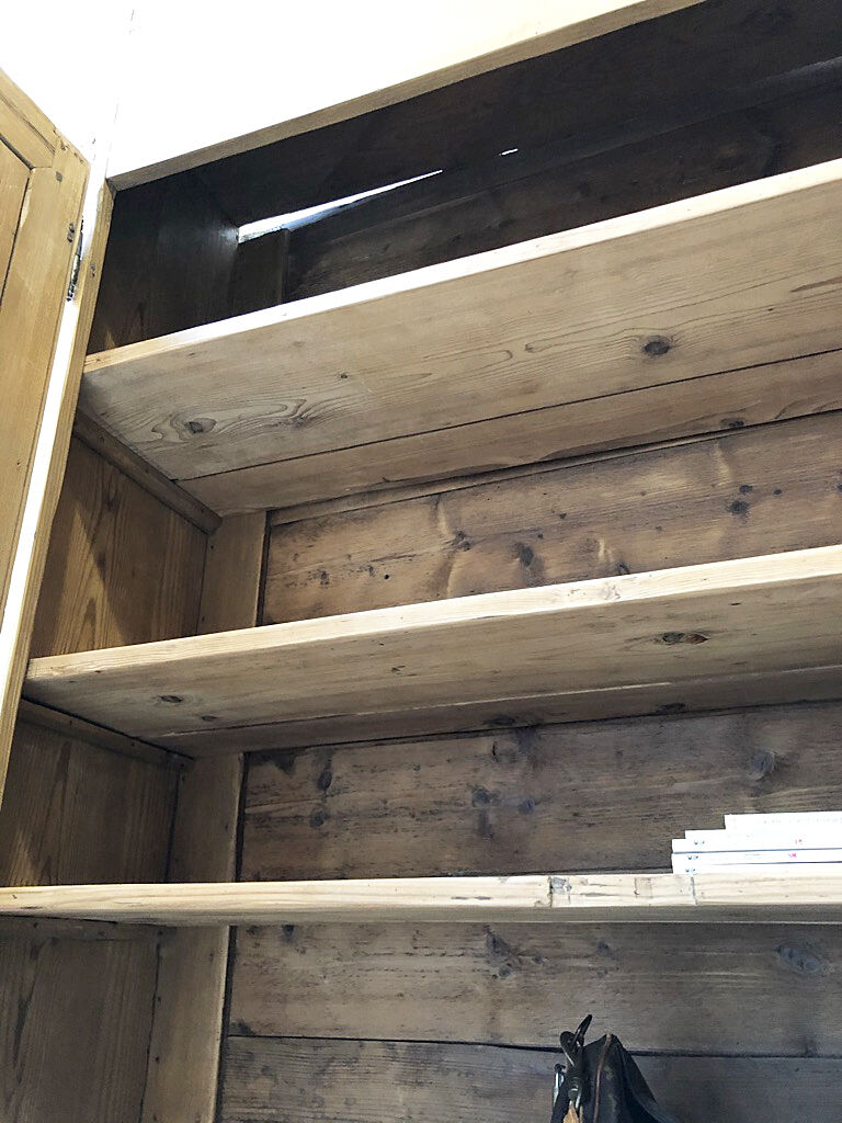 Pine good-food cabinet
