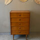 60s teak chest of drawers