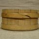 Old wooden cheese mold munster Vosges Alsace
