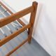 Pair of vintage stackable daybeds in oak wood and metal from the 60s