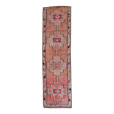Oriental vintage runner rug 92x329cm