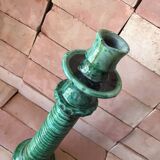 Tamegroute pottery candle holder