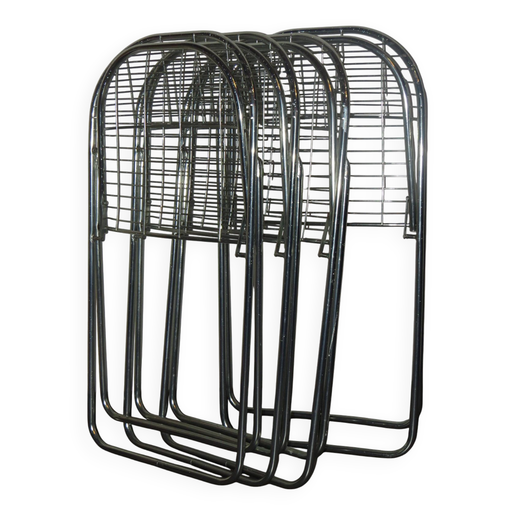 Niels GAMELLGAARD folding chairs 80s