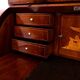 Mahogany secretary, Northern Europe, late 19th century.
