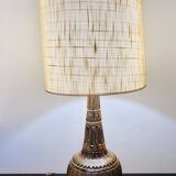 Marius Bessone ceramic lamp Vallauris 1950