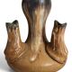 Vase en grès signé à la pointe Alfred Lebret (1871-1955)