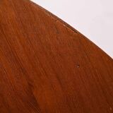 Scandinavian vintage teak coffee table, 1950s-60s