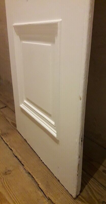 Communication door 69x243cm double-sided molded panel