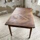 Table de ferme XIXème chêne 270cm avec allonges