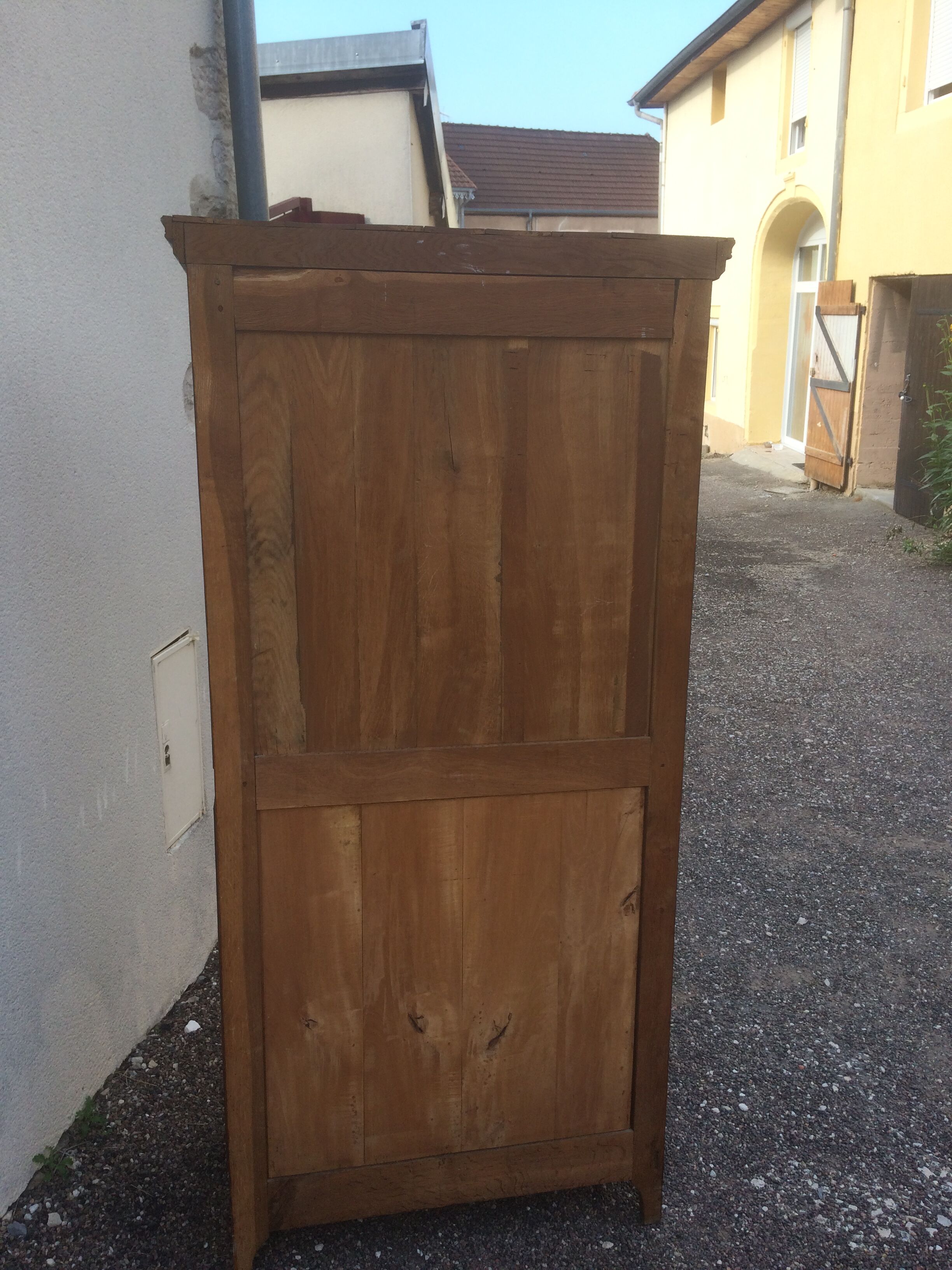 Library in solid oak