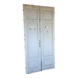 Pair of antique partition doors
