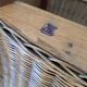 Pair of rattan armchairs