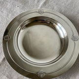 Silver-plated metal bottle coaster Christofle
