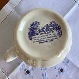 Pot à lait crémier sarreguemines romantic