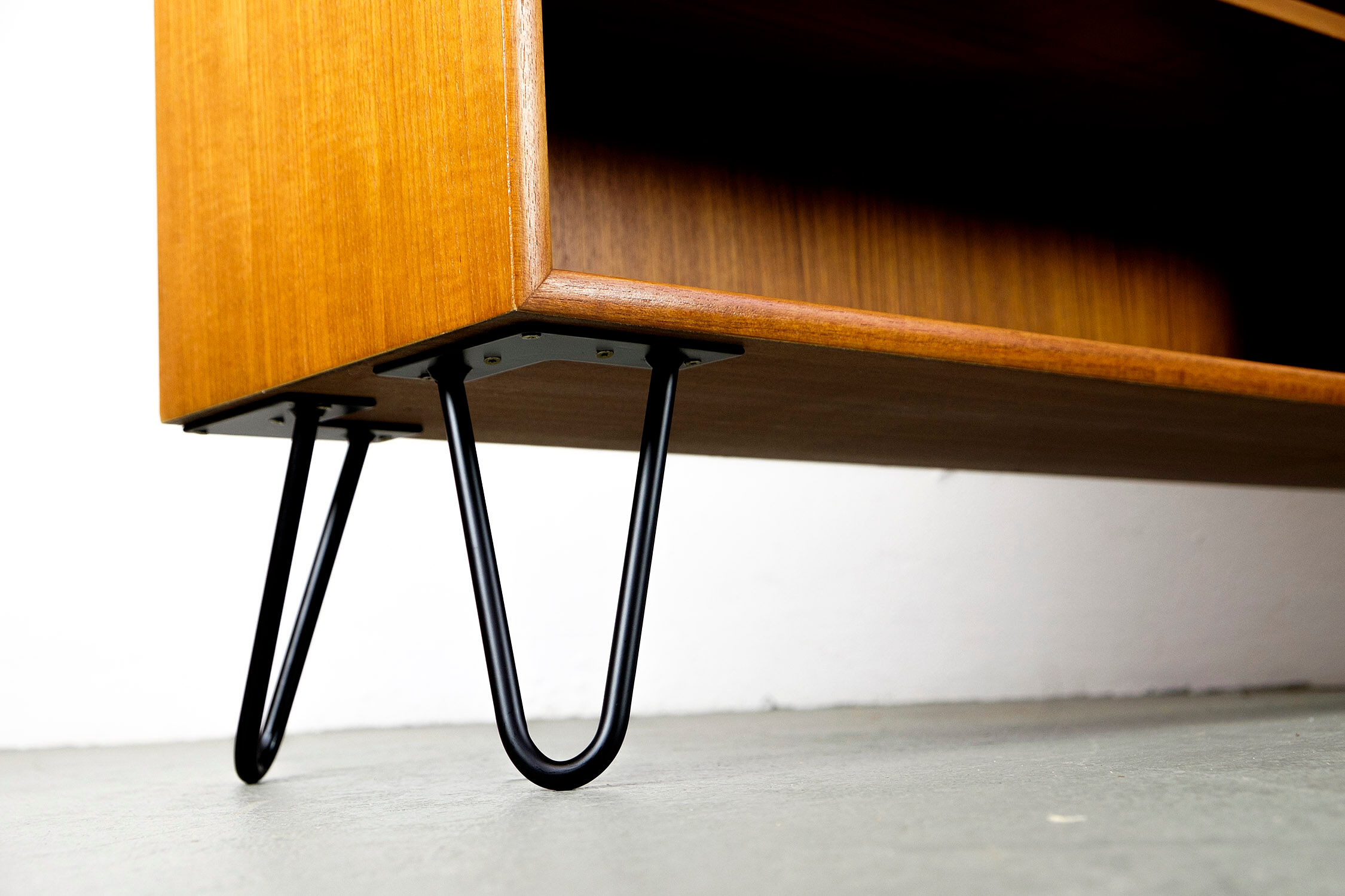 Teak bookcase by WK Möbel, 1970s